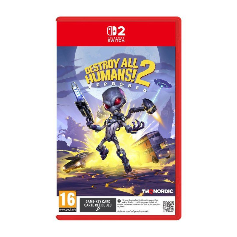 Destroy All Humans! 2 Reprobed • Jeu Nintendo Switch 2