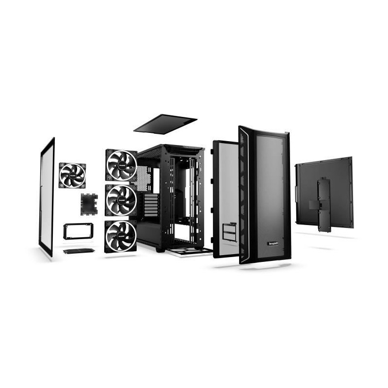 Boîtier PC - BE QUIET! - Shadow Base 800 FX - Noir - Moyen Tour - ATX