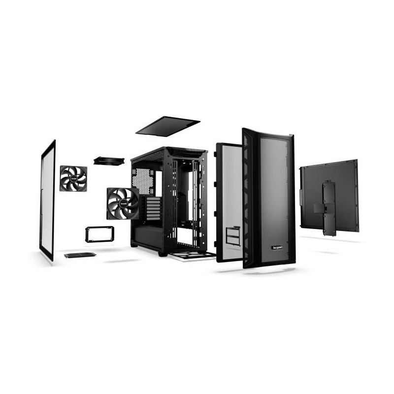 Boîtier PC - BE QUIET! - Shadow Base 800 - Noir - Moyen Tour - ATX/Mi