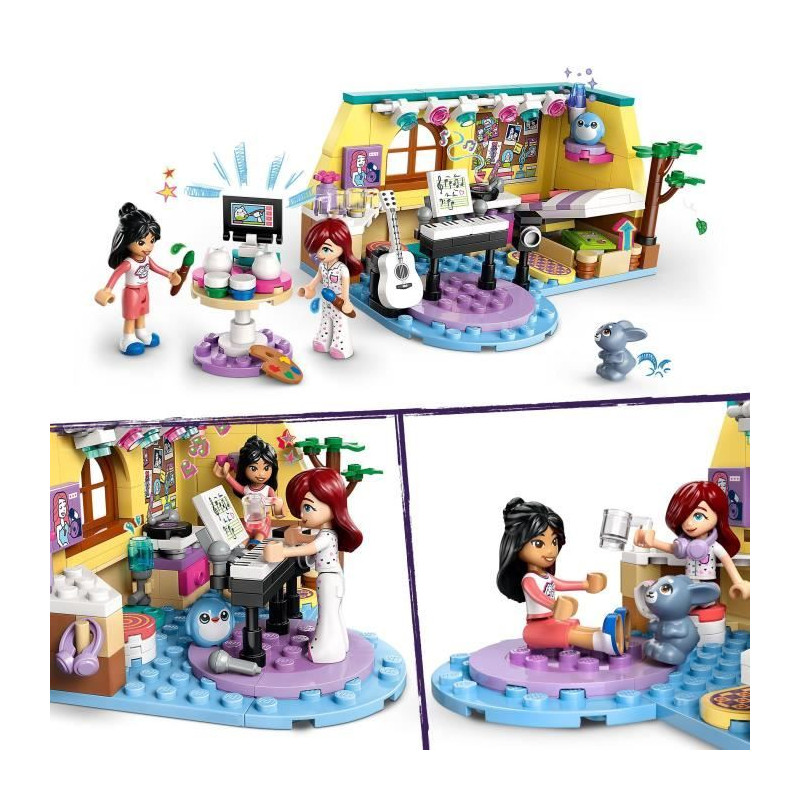 LEGO Friends 42647 La chambre de Paisley - Jouet interactif pour enfan
