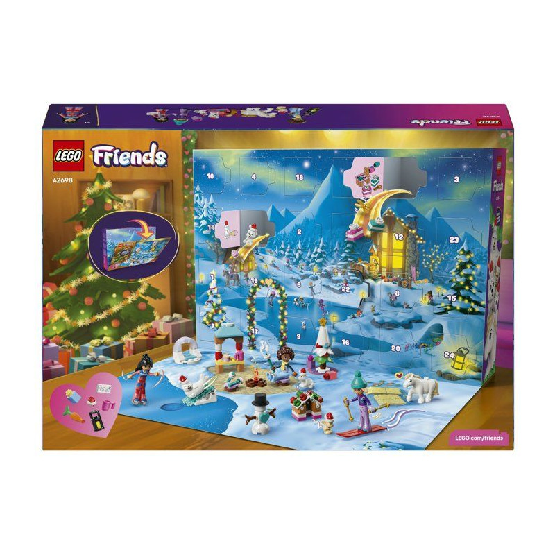 LEGO Friends 42698 - Calendrier de l'Avent 2026 - 24 Surprises Poupée