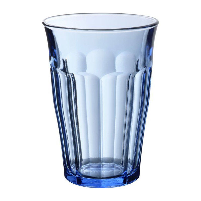 Service de verres - DURALEX - Picardie Marine - 18 pièces - Verre tre