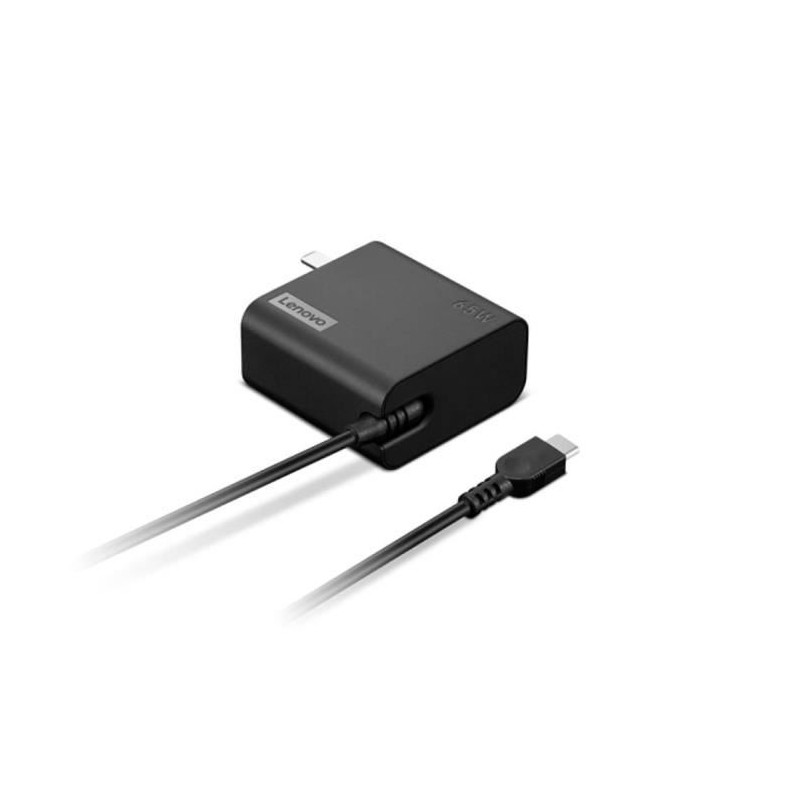 Chargeur Lenovo USB-C 65W - Adaptateur secteur compact - charge rapide
