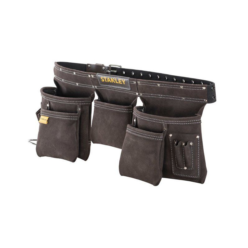 Ceinture porte-outils cuir - marron
