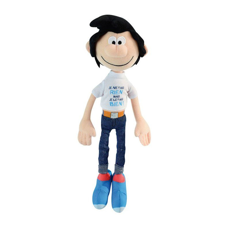 Peluche Gaston Lagaffe - Lot de 3 - Messages - 30 cm - JEMINI