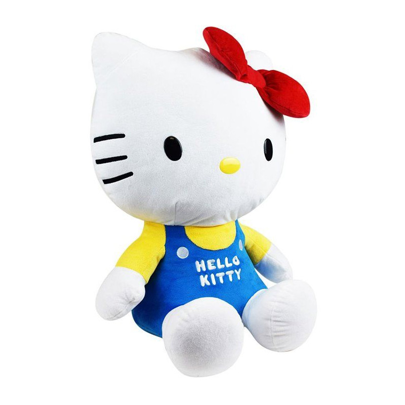 Peluche géante XXL - Hello Kitty - JEMINI - 65 cm - Ultra douce - Lav