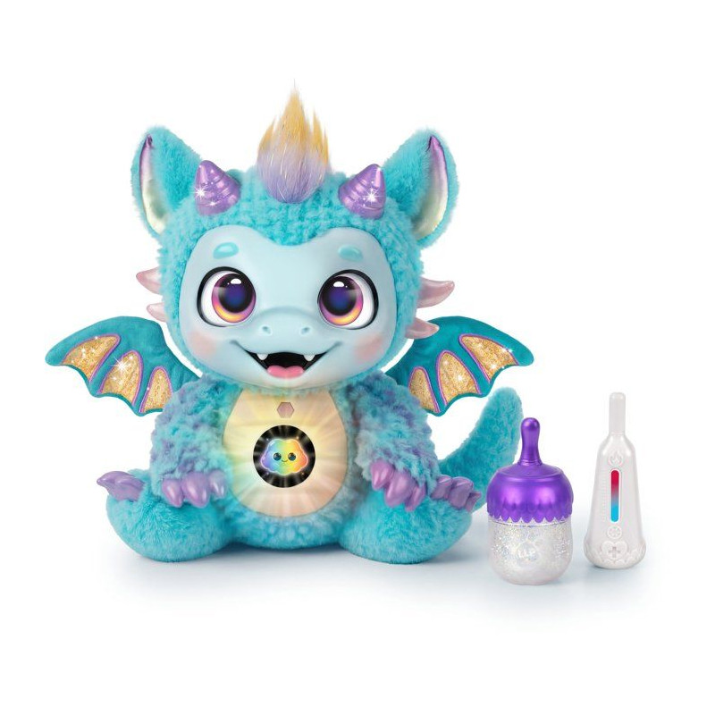 Peluche interactive - LITTLE LIVE PETS - Magical Dragon - Réactions -