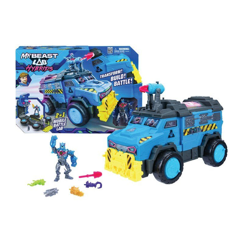 Véhicule - MRBEAST LAB - Mega Battle Lab S2 - Transformable - Figurin