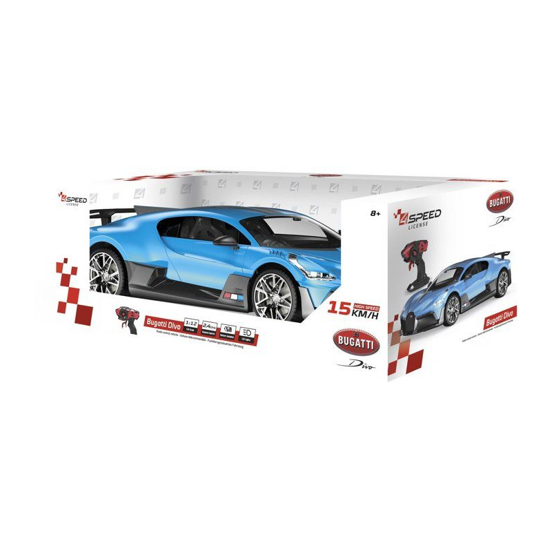 Voiture télécommandée officielle - SILVERLIT - 4Speed Bugatti Divo