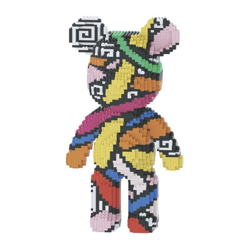 Jeu de construction artistique - SILVERLIT - Brik Haus Ours XXL - Plus