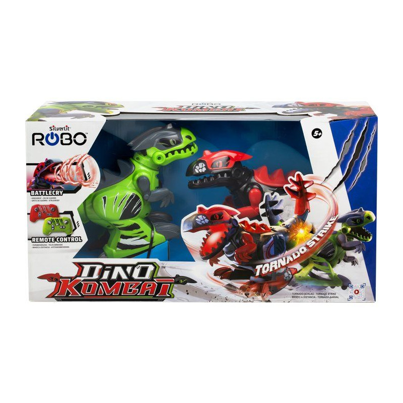 Pack de dinosaures robots télécommandés - SILVERLIT - YCOO Dino Kom
