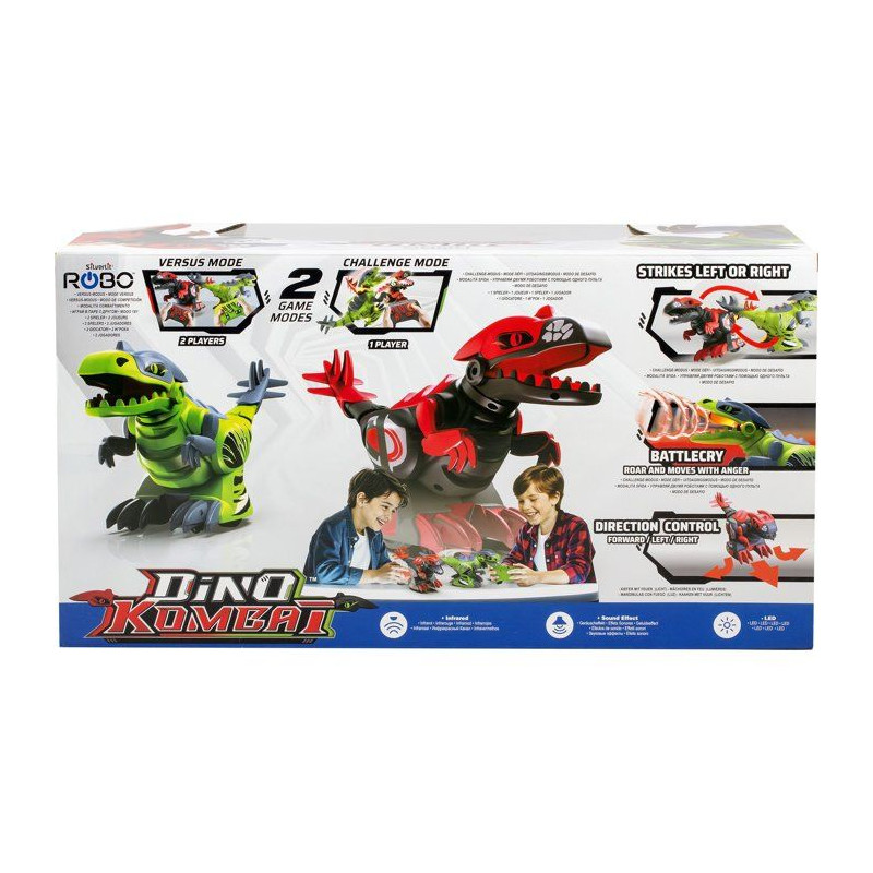 Pack de dinosaures robots télécommandés - SILVERLIT - YCOO Dino Kom