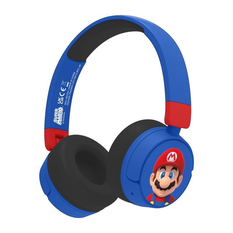 Casque Bluetooth - EKIDS - Super Mario