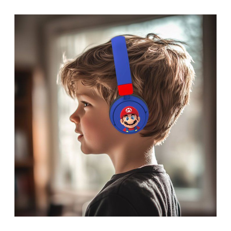 Casque Bluetooth - EKIDS - Super Mario