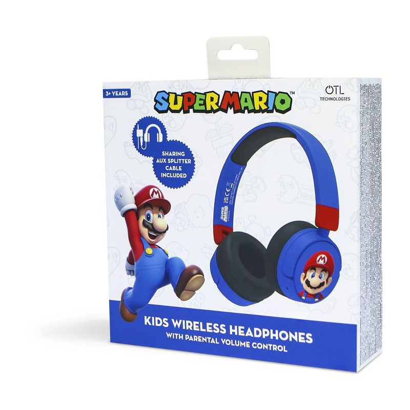 Casque Bluetooth - EKIDS - Super Mario