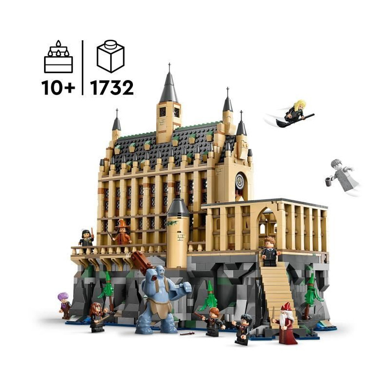 LEGO Harry Potter 76435 Le château de Poudlard : la grande salle - Se