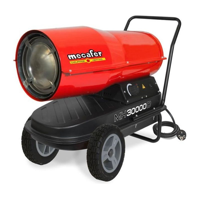 MECAFER Chauffage de chantier / Canon a air chaud Diesel / Fioul avec