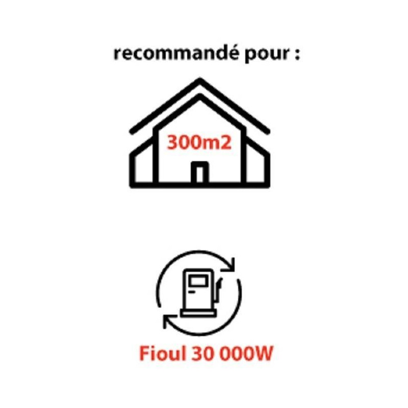 MECAFER Chauffage de chantier / Canon a air chaud Diesel / Fioul avec