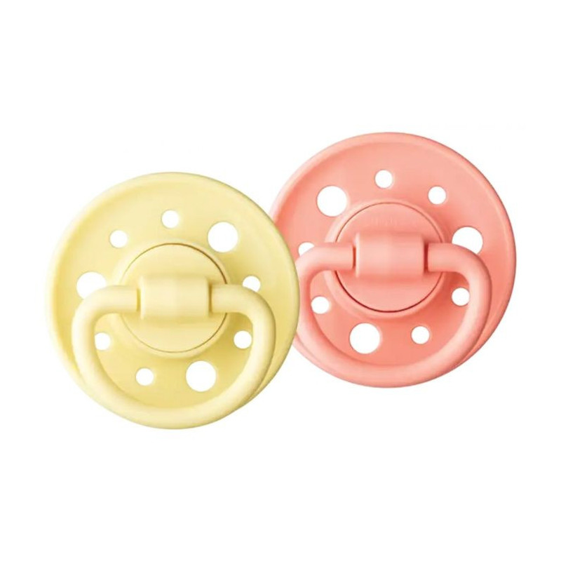 Dodie Gaia Pacifier +6m Under the Sun Pack of 2 - Silicone - Anatomica