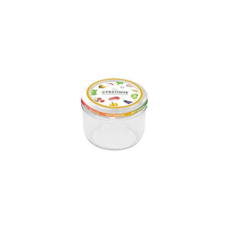 Bocaux stérilisables - LE PRATIQUE - 7514 - 350 ml - Ø100 mm - Pack