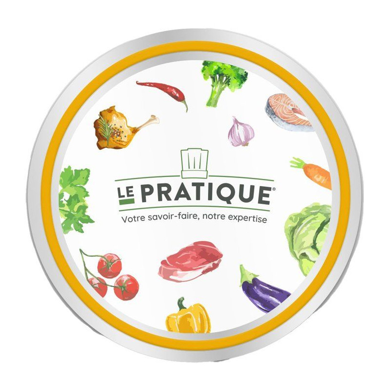 Bocaux stérilisables - LE PRATIQUE - 7514 - 350 ml - Ø100 mm - Pack