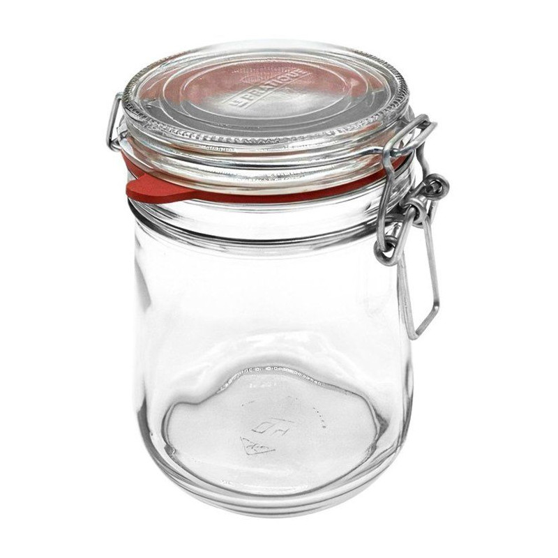 Bocaux à armature - LE PRATIQUE - 7378 - 750 ml - Ø85 mm - Pack de 6