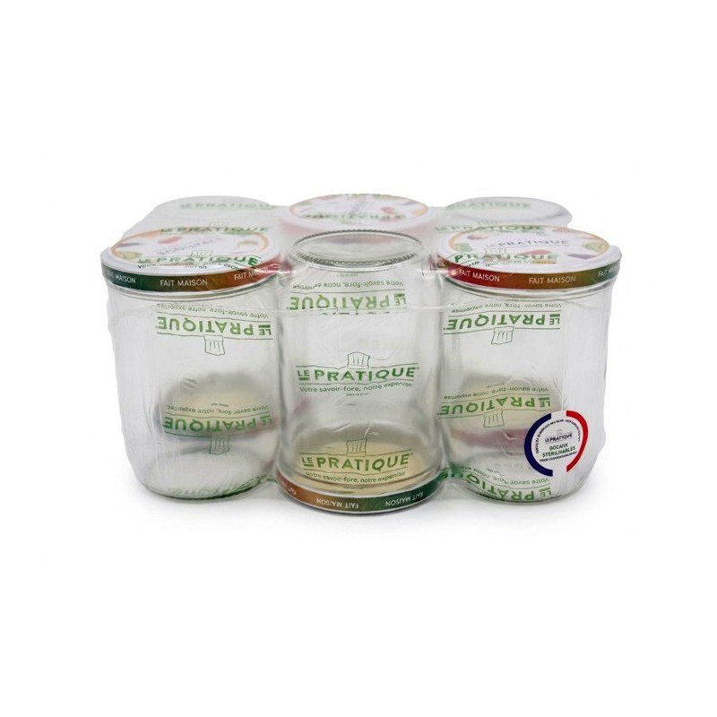 Bocaux stérilisables - LE PRATIQUE - 7513 - 750 ml - Ø100 mm - Pack