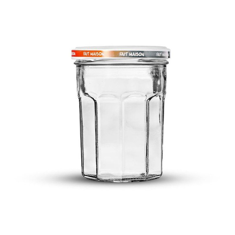 Pots de confiture - LE PRATIQUE - 7367 - 385 ml - Ø82 mm - Pack de 6