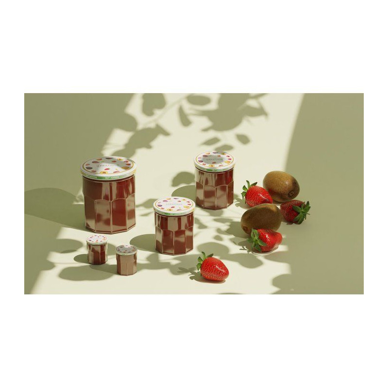 Pots de confiture - LE PRATIQUE - 7367 - 385 ml - Ø82 mm - Pack de 6