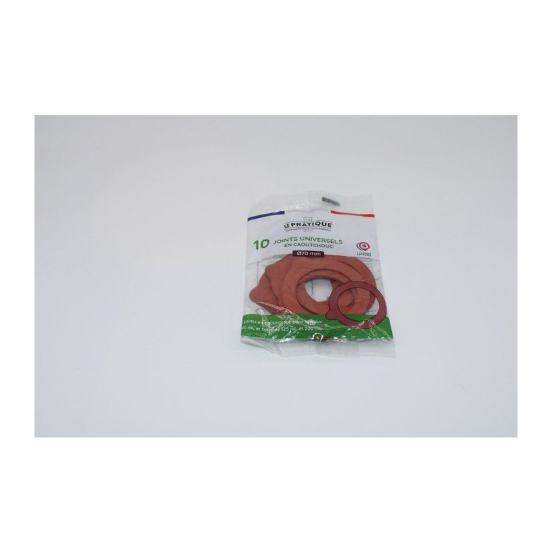 Joints universels pour bocaux - LE PRATIQUE - 7362 - Ø85 mm - Sachet