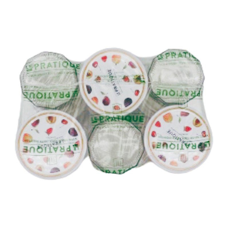 Pots de confiture - LE PRATIQUE - 7369 - 385 ml - Ø82 mm - Pack de 12