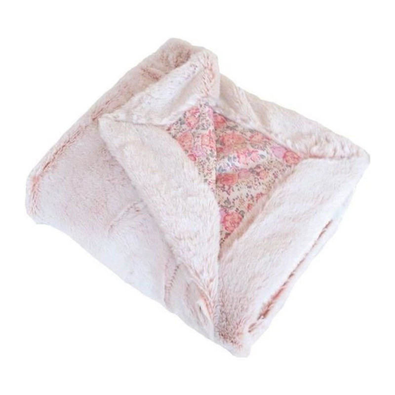 DOMIVA Couverture Snow Lapinou - 75 x 100 cm