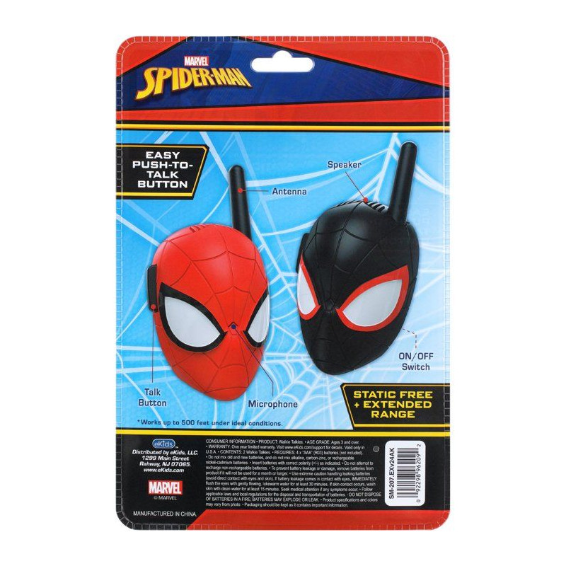 Talkie-walkie - EKIDS - Spiderman