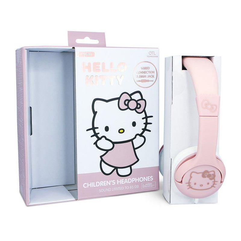 Casque filaire - OTL TECHNOLOGIES - Hello Kitty Rose Gold