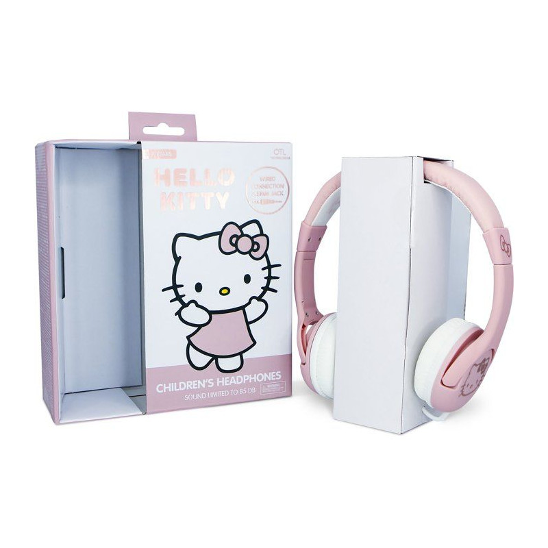 Casque filaire - OTL TECHNOLOGIES - Hello Kitty Rose Gold