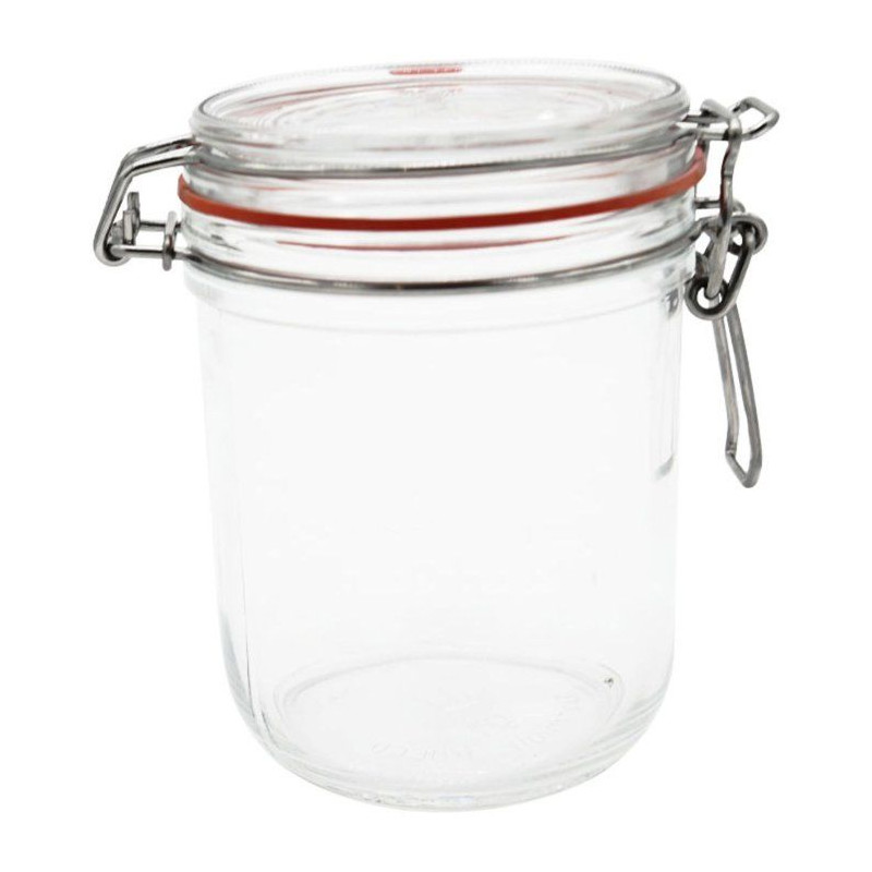 Bocaux a armature - LE PRATIQUE - 7586 - 500 ml - Ø85 mm - Pack de 6