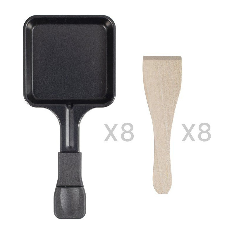 Raclette - LIVOO - DOC372N - 8 personnes - grill - hotte aspirante