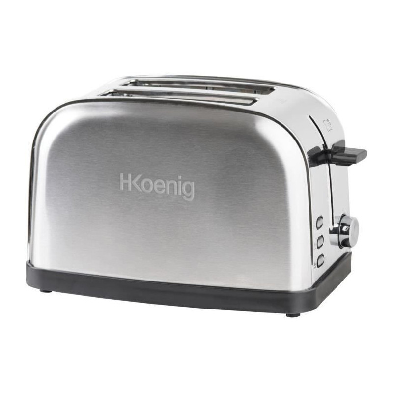 Two-slice toaster - HKoeNIG - TOS7 - 850 W - Stainless steel