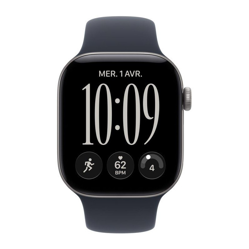 APPLE Watch Series 12 GPS - 42mm - Boîtier Space Grey Aluminium - Bra