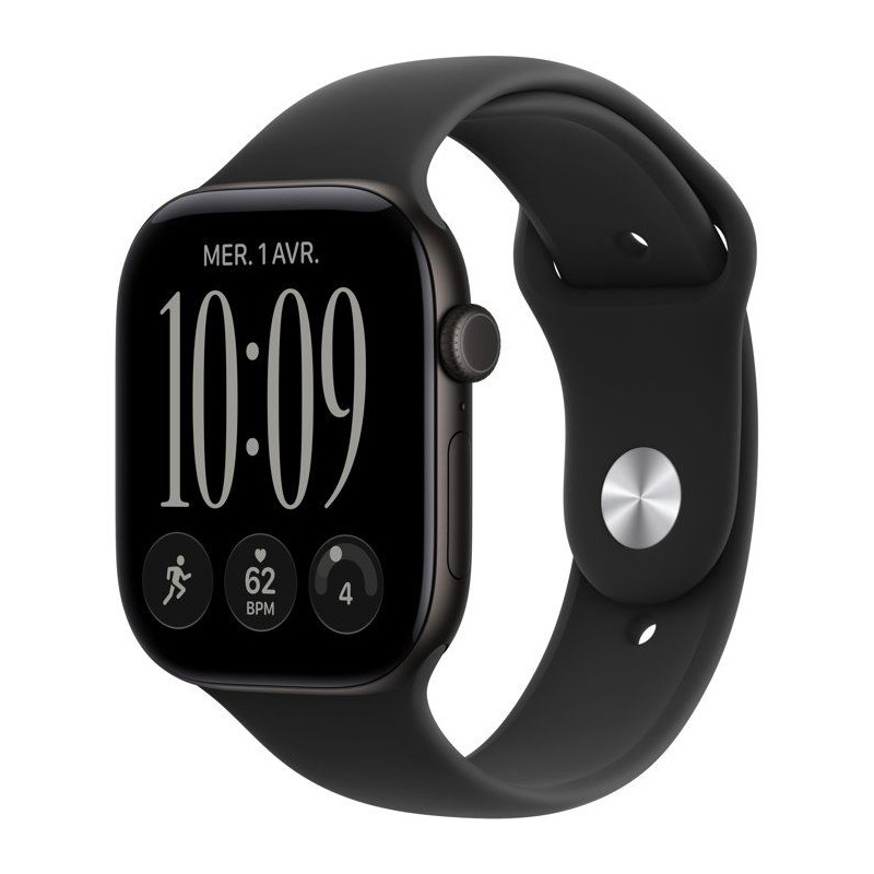 APPLE Watch Series 12 GPS + Cellular - 46mm - Boîtier Black Aluminium