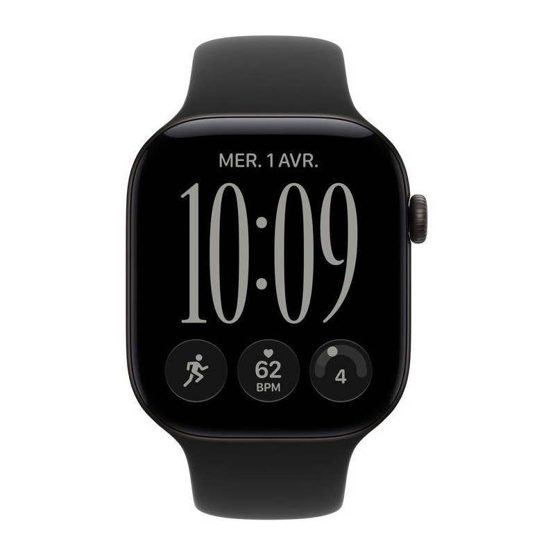 APPLE Watch Series 12 GPS + Cellular - 46mm - Boîtier Black Aluminium