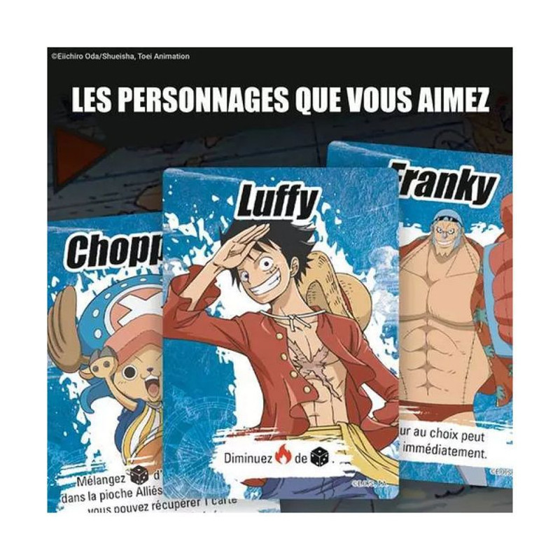 One Piece Nakama Jeu de société Famille - RAVENSBURGER - Bleu - Dès