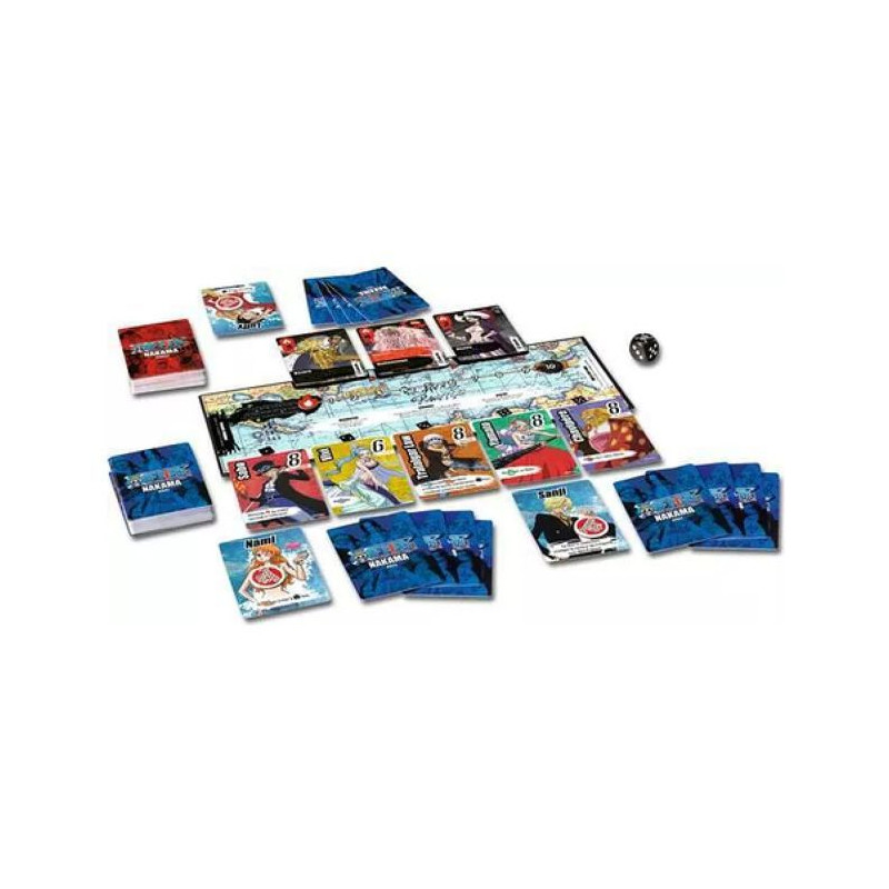 One Piece Nakama Jeu de société Famille - RAVENSBURGER - Bleu - Dès