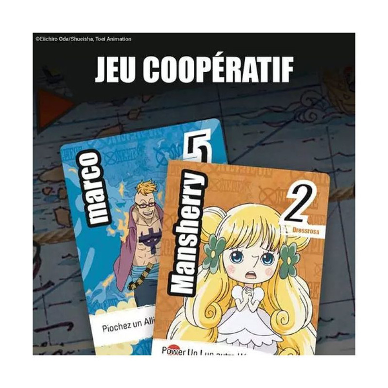 One Piece Nakama Jeu de société Famille - RAVENSBURGER - Bleu - Dès
