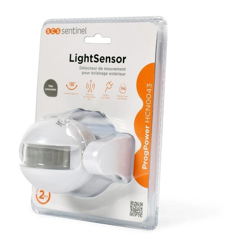 SCS Sentinel Movement Detector Lightsensor White
