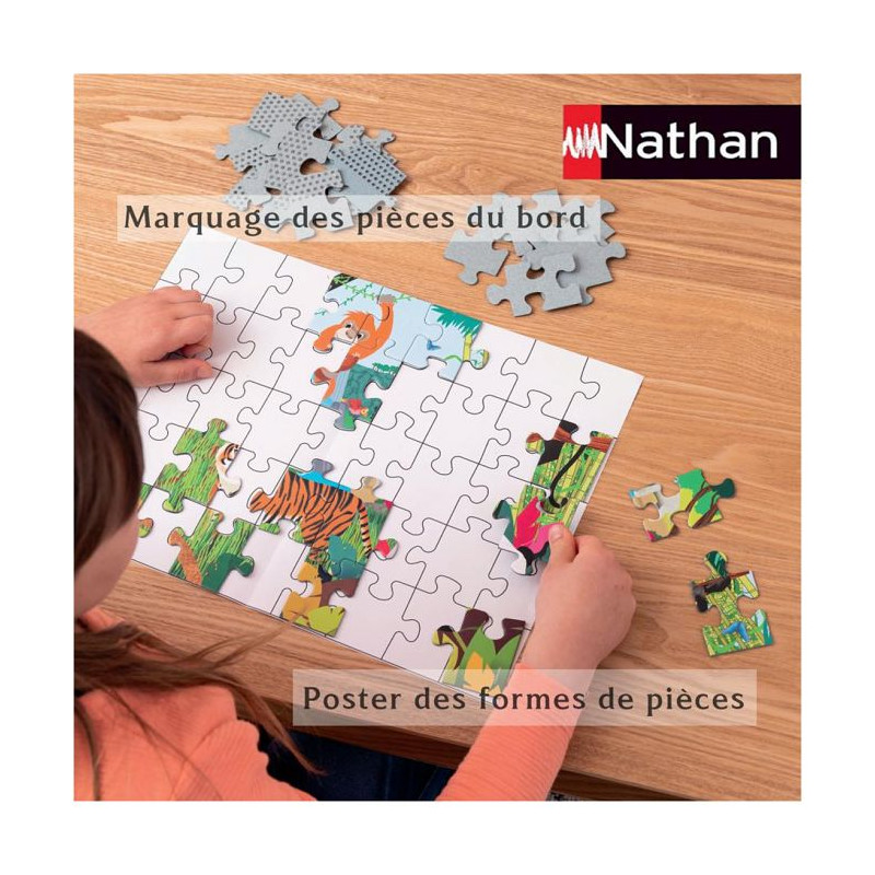 Puzzle 45 p - apres-midi en famille / bluey