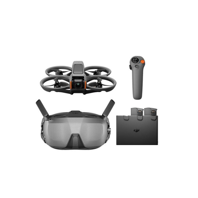 DJI Avata 2 Fly Smart Combo avec 3 batteries + Goggles N3 + RC Motion