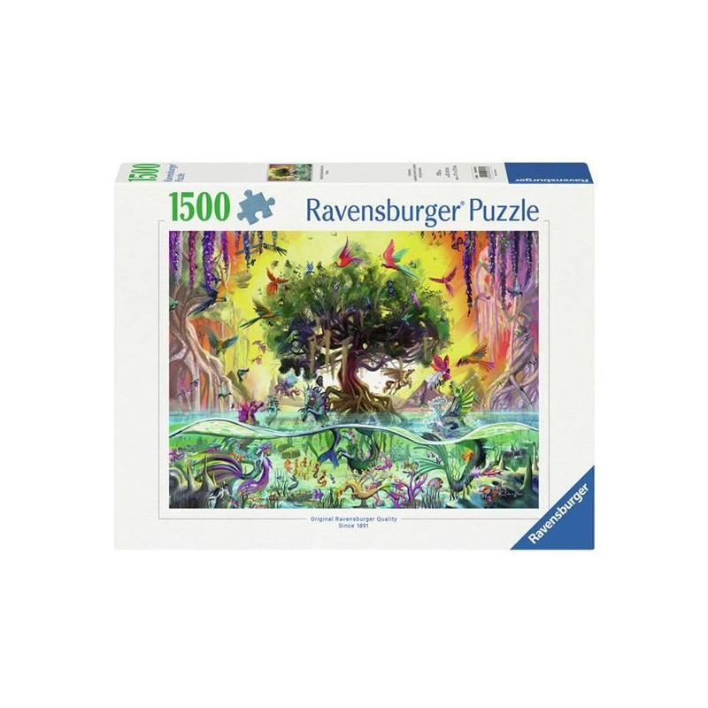 Ravensburger- Puzzles Adultes 4000 pieces - Dragons des tropiques