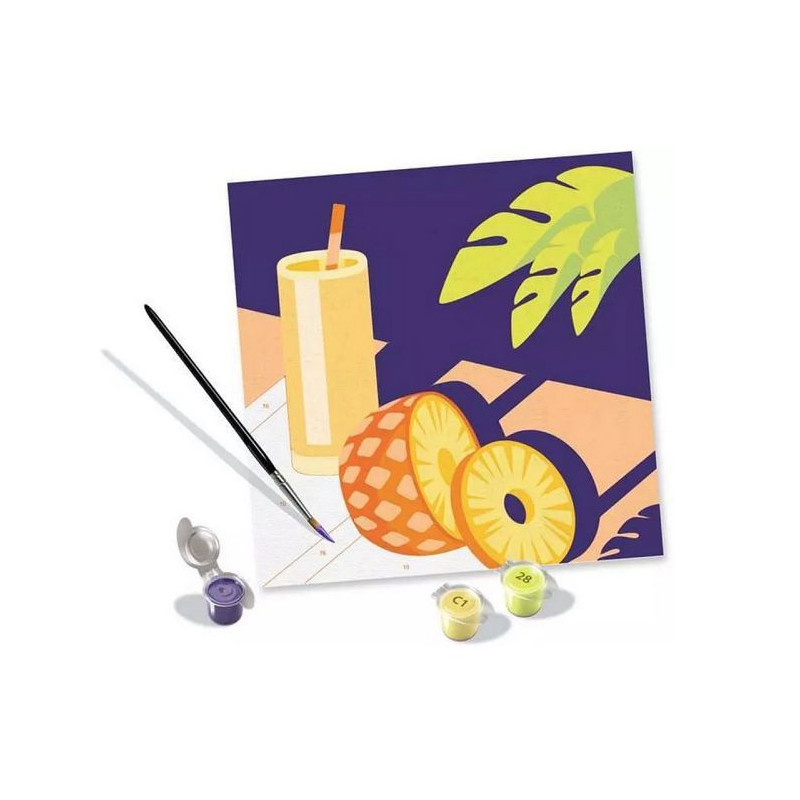 Peinture par numéros - RAVENSBURGER - CreArt 20x20cm - Format carré