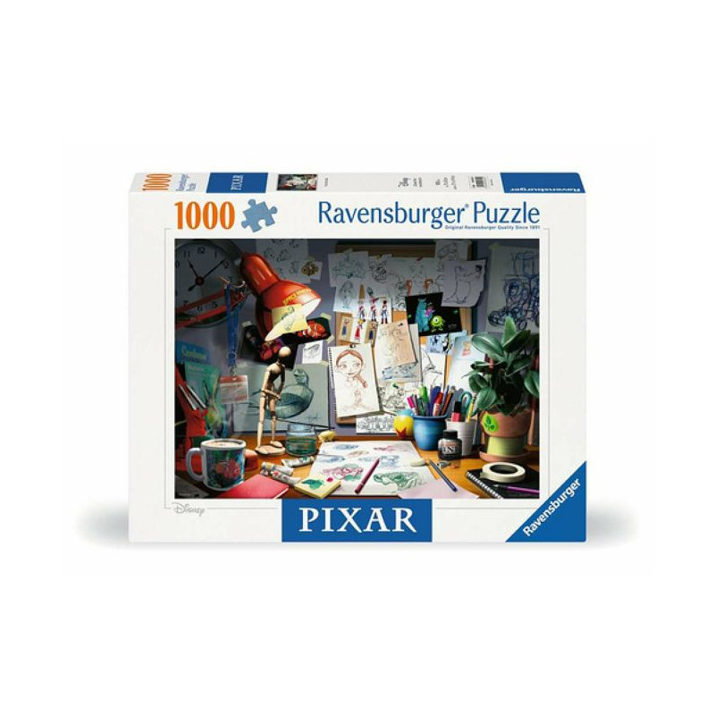 Puzzle 1000 pieces - RAVENSBURGER - 12000302 - Le bureau de l'artiste